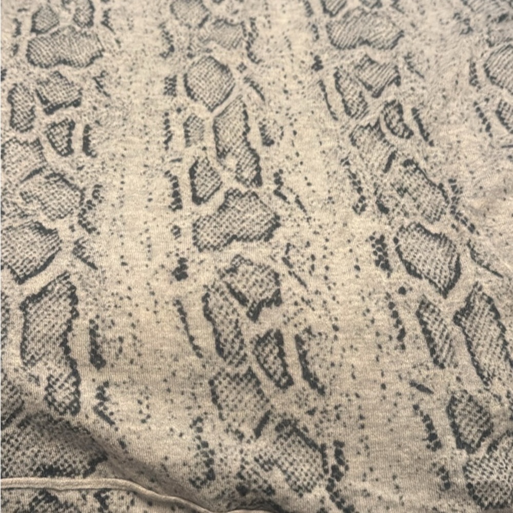 Generation Love - Cream and Black Pattern cashmere